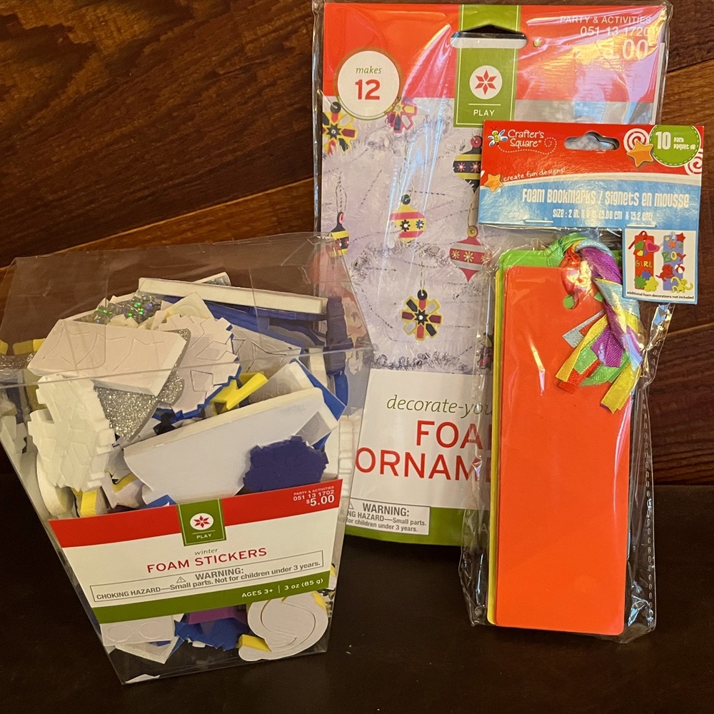 Christmas Foam Crafts